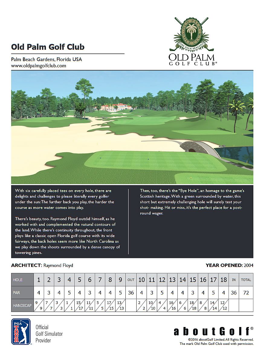 Old Palm Golf Club 