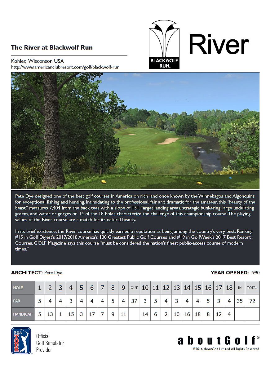 The River at Blackwolf Run