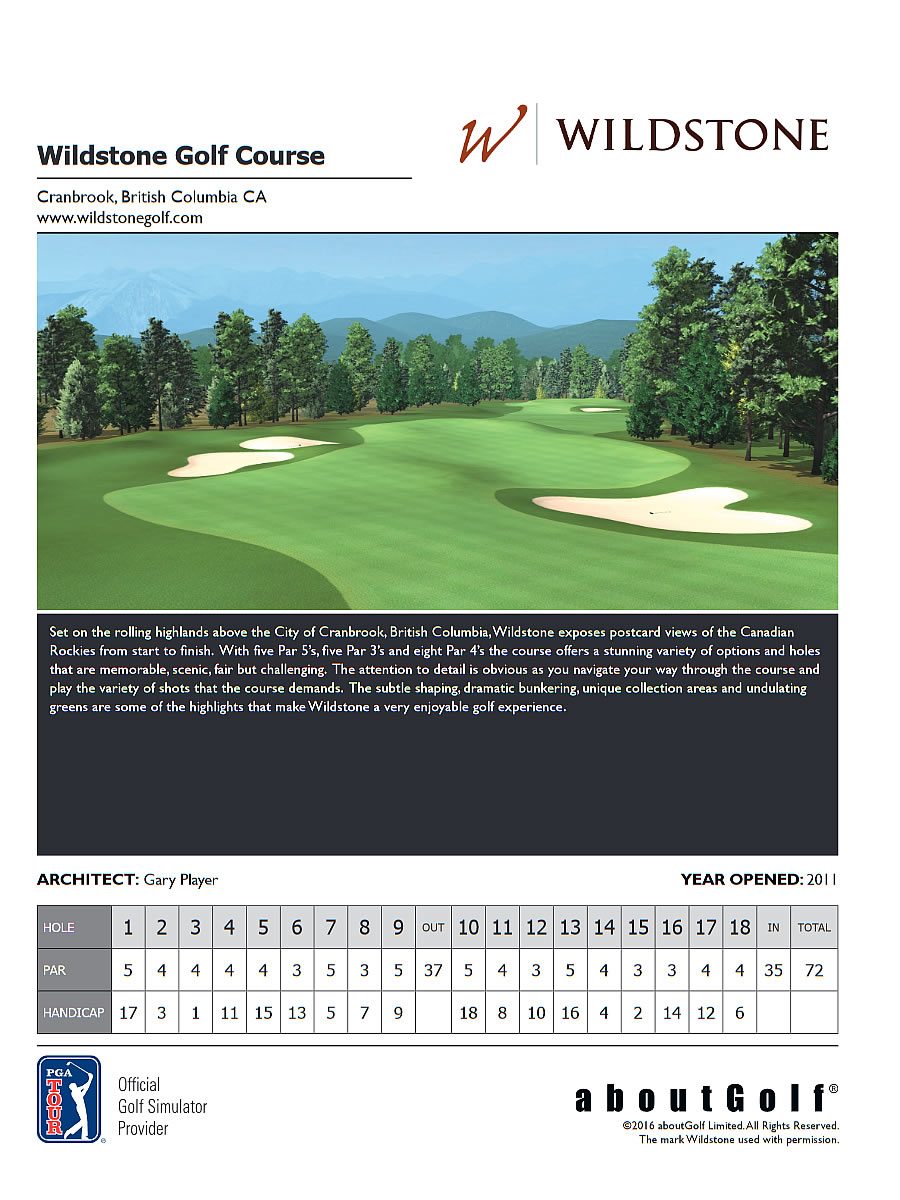 Wildstone Golf Course